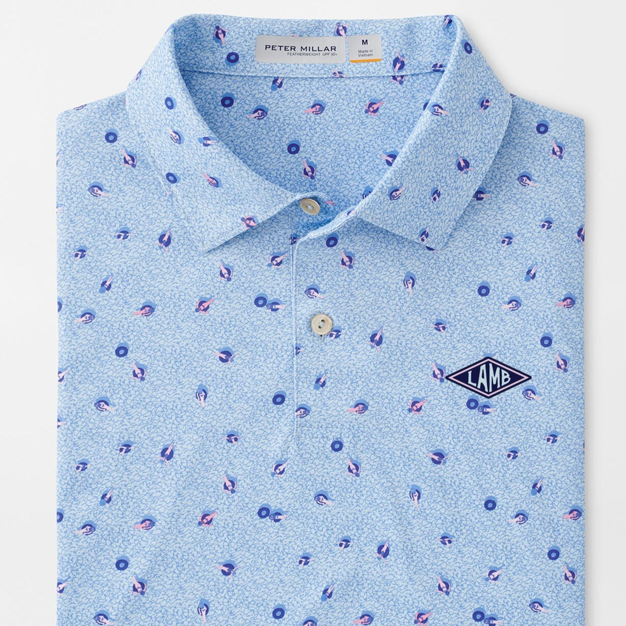 Peter Millar Featherweight Go With The Float Polo