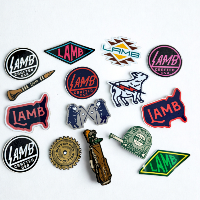 Lamb Crafted Sticker Pack