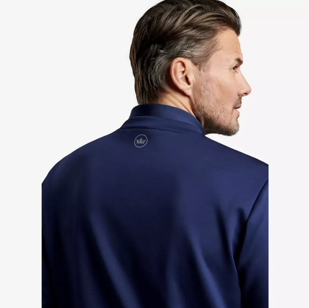 Peter Millar Performance Bond Elite Brushstroke Camo Crewneck