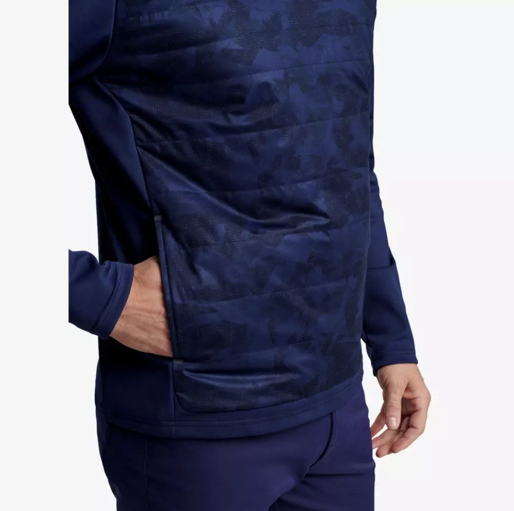 Peter Millar Performance Bond Elite Brushstroke Camo Crewneck