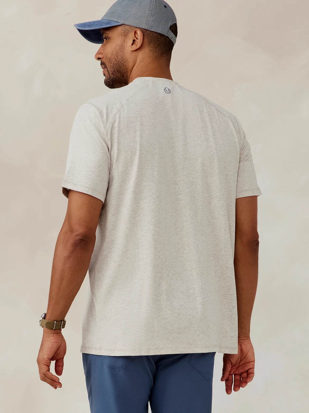 Tasc Carrollton Short Sleeve Fitness T-Shirt - Oatmeal