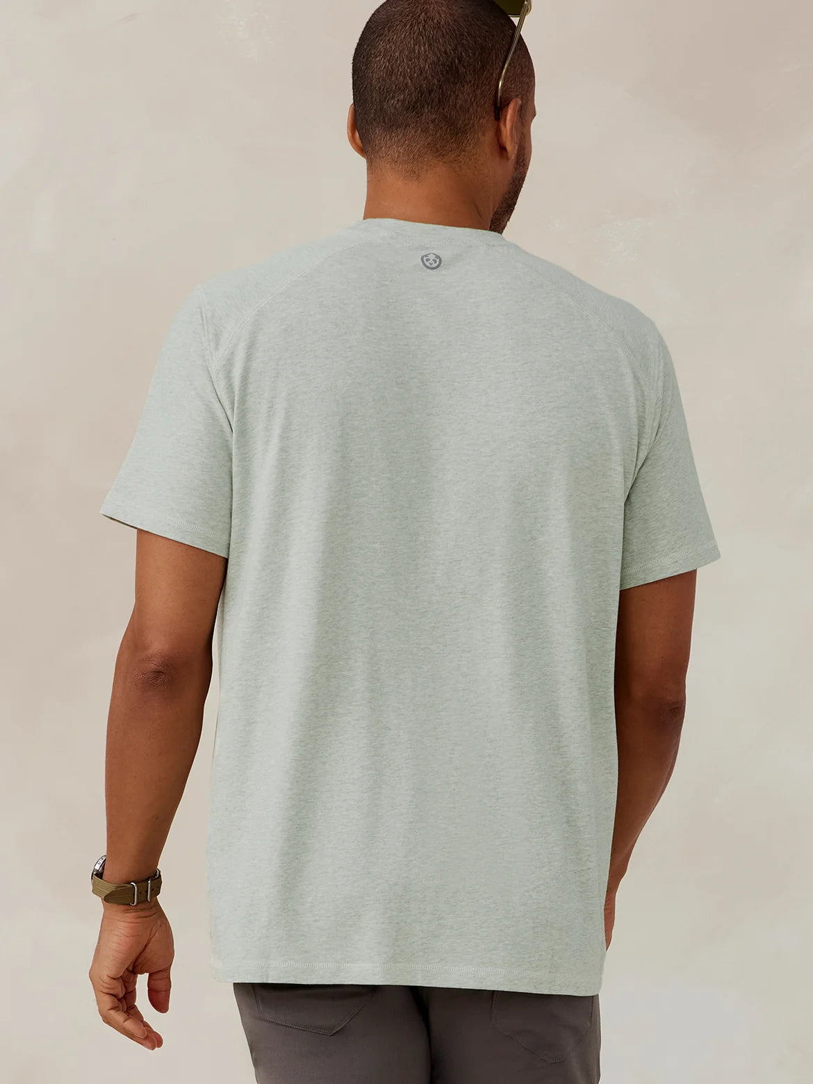 Tasc Carrollton Short Sleeve Fitness T-Shirt - Agave