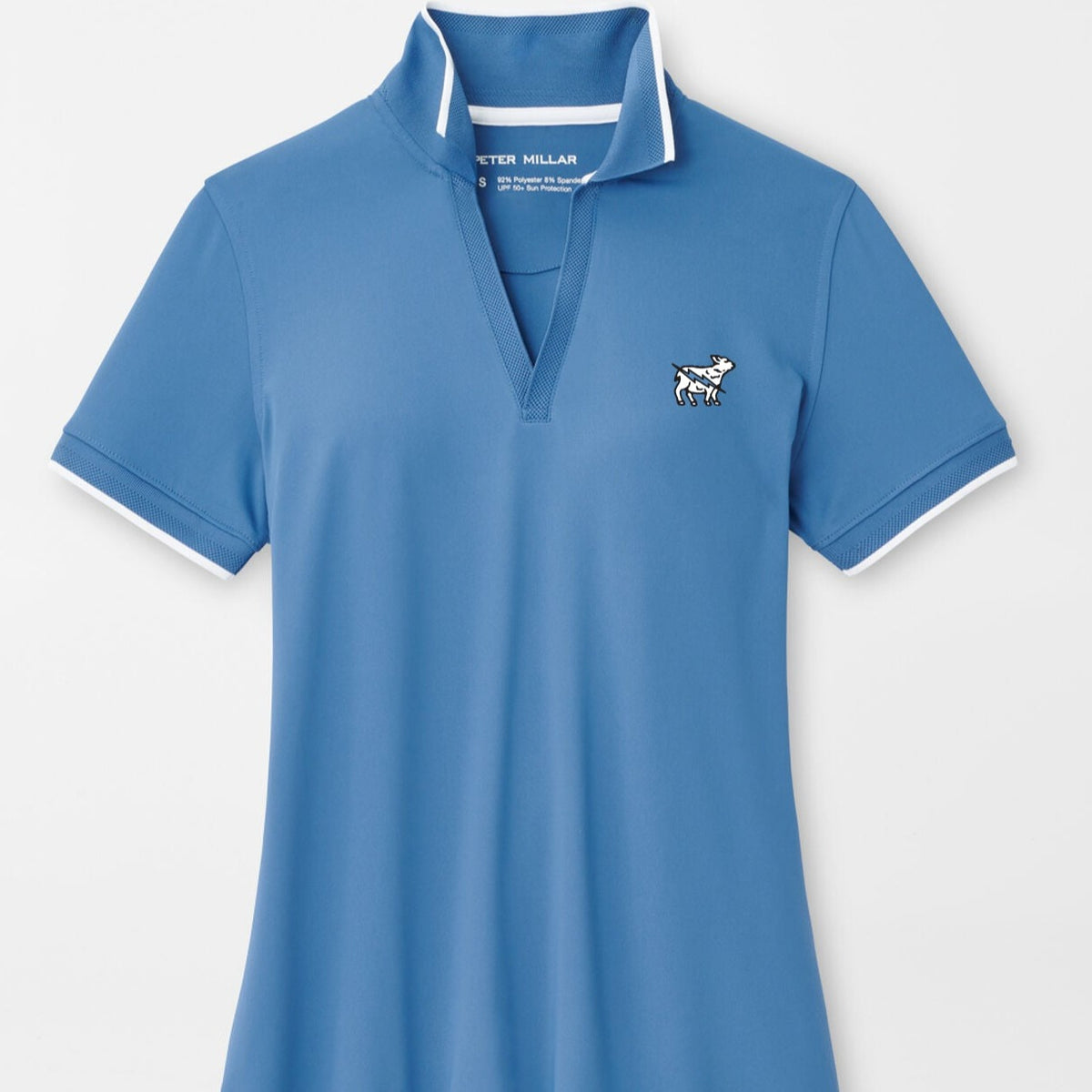 Women&#39;s Peter Millar Betty Drop-V Polo - Storm