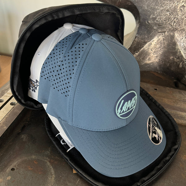 Dublin Imperial Hat Bag - Black/Blue