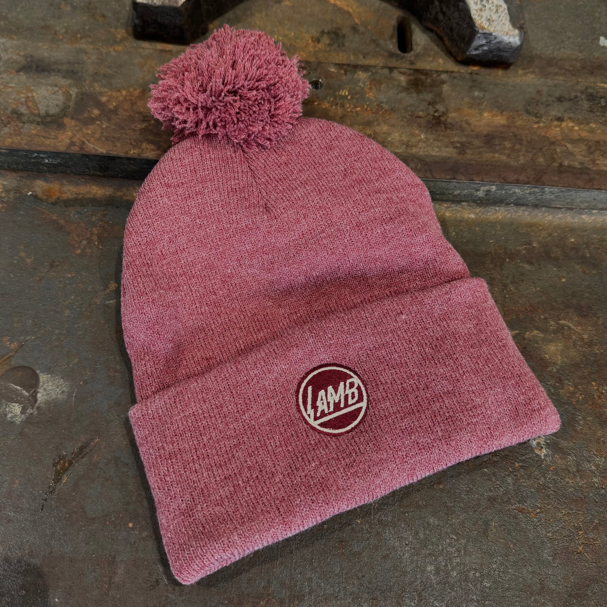 Pom-Pom Cuffed Beanie