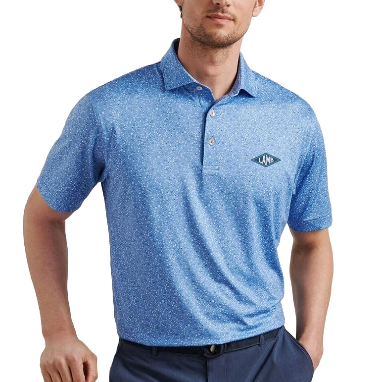 Peter Millar Champagne And Caviar Performance Jersey Polo
