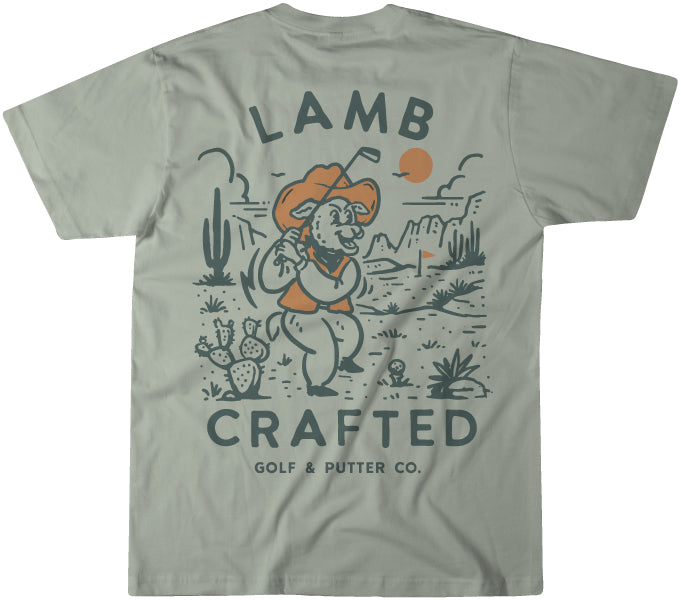 Cowboy Lamb Tee - Light Green