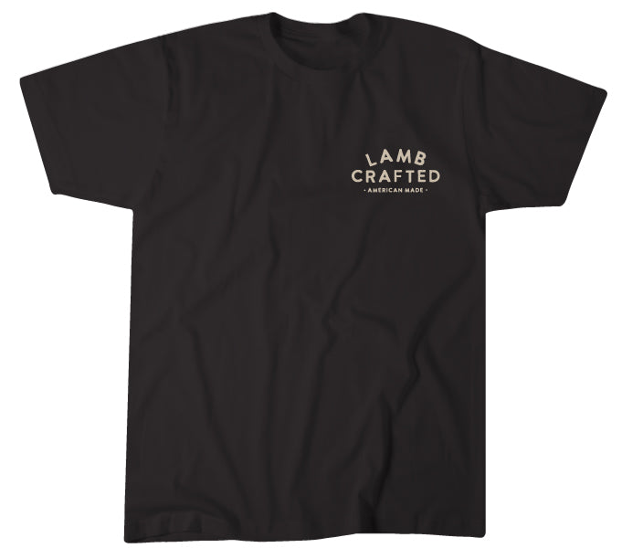 Cowboy Lamb Tee - Black
