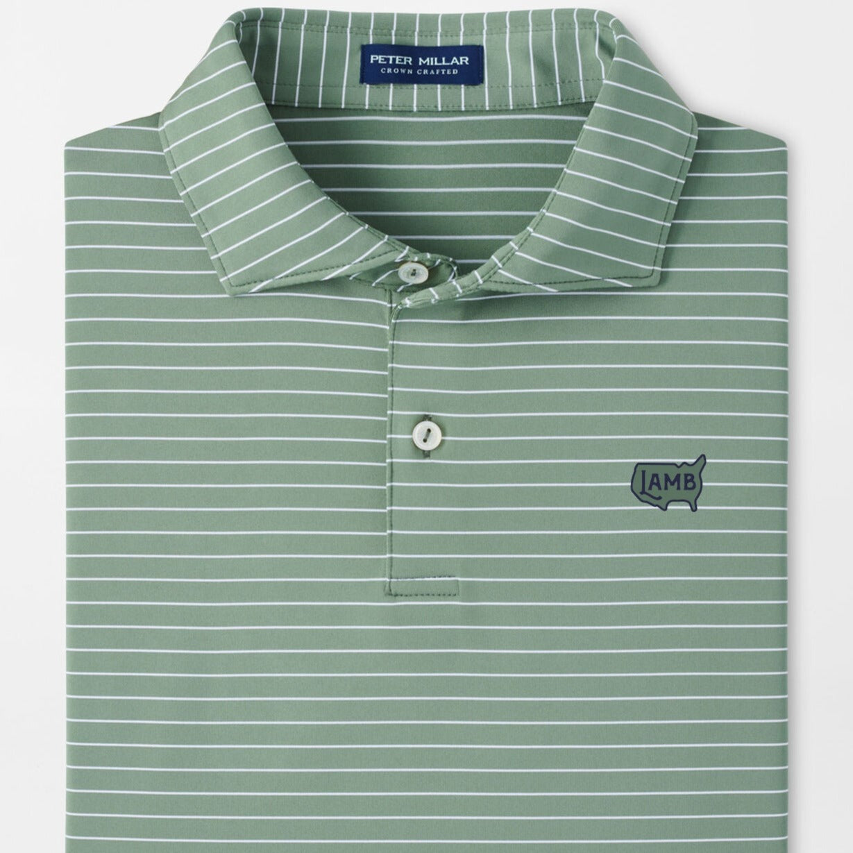 Peter Millar Drum Performance Jersey Polo - Starboard Blue