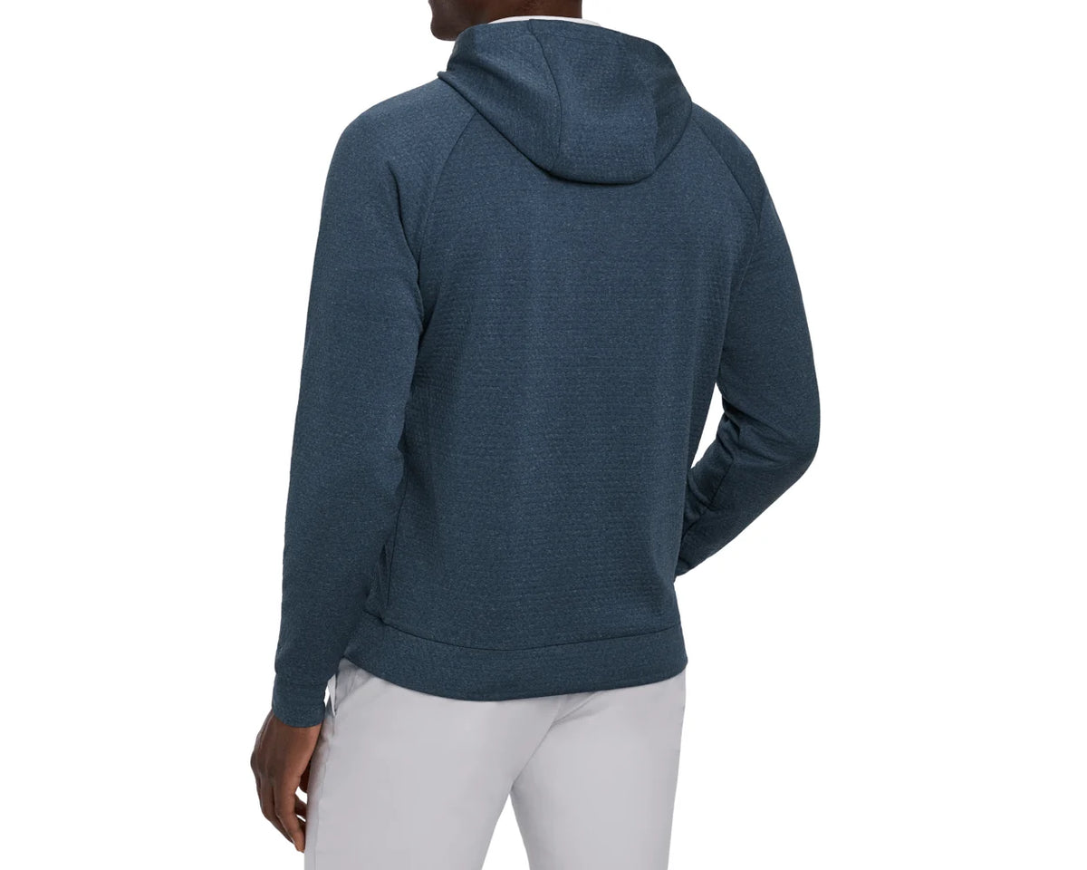 Holderness &amp; Bourne Ellison Hoodie - Heathered Pacific Blue Electric Lamb