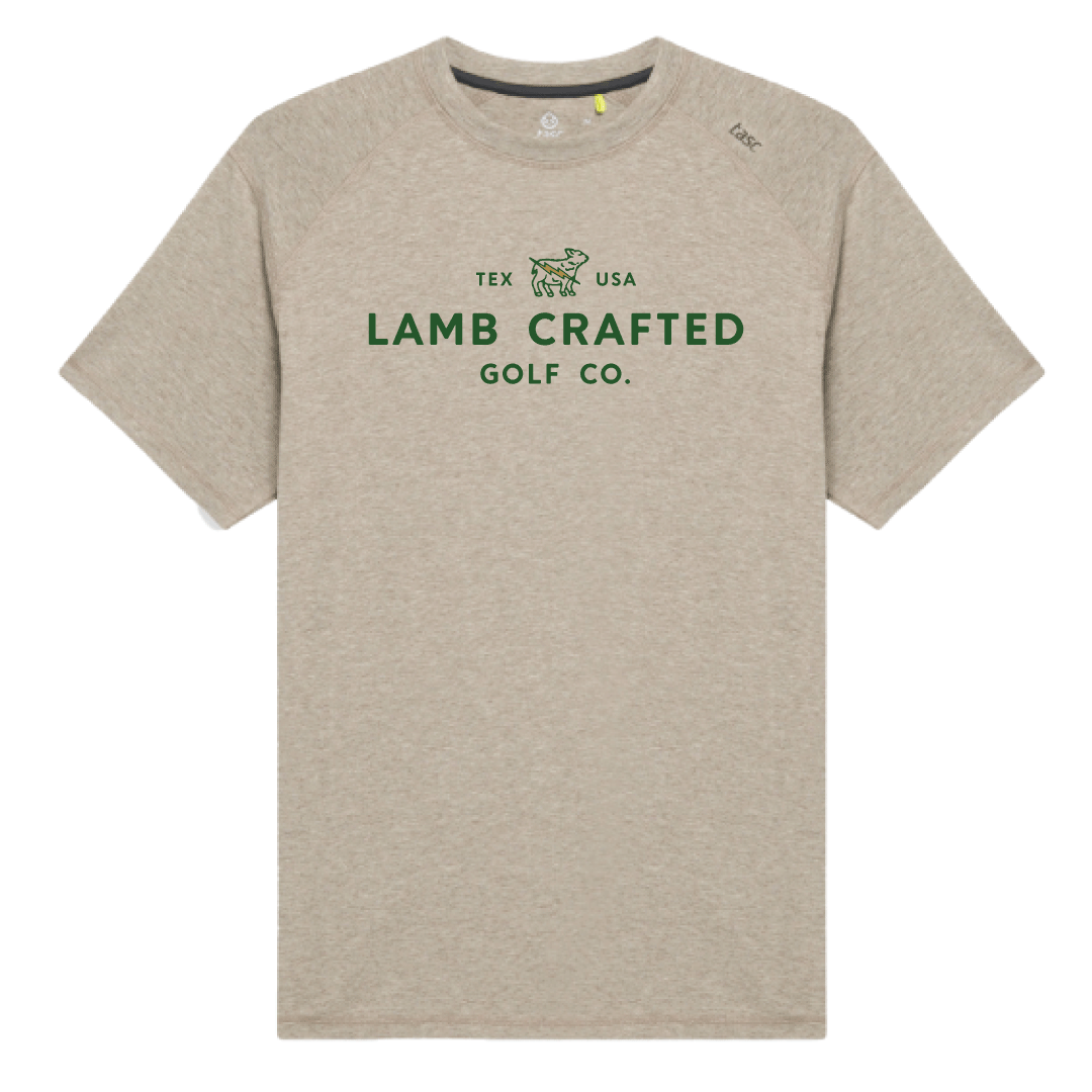 Tasc Carrollton Short Sleeve Fitness T-Shirt - Gray Oak Heather
