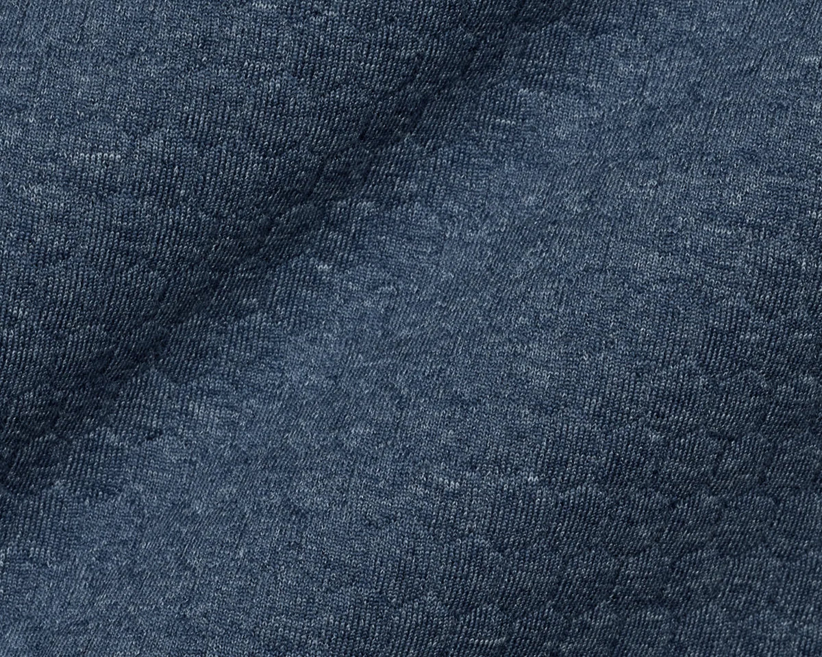 Holderness &amp; Bourne Ellison Hoodie - Heathered Pacific Blue Electric Lamb