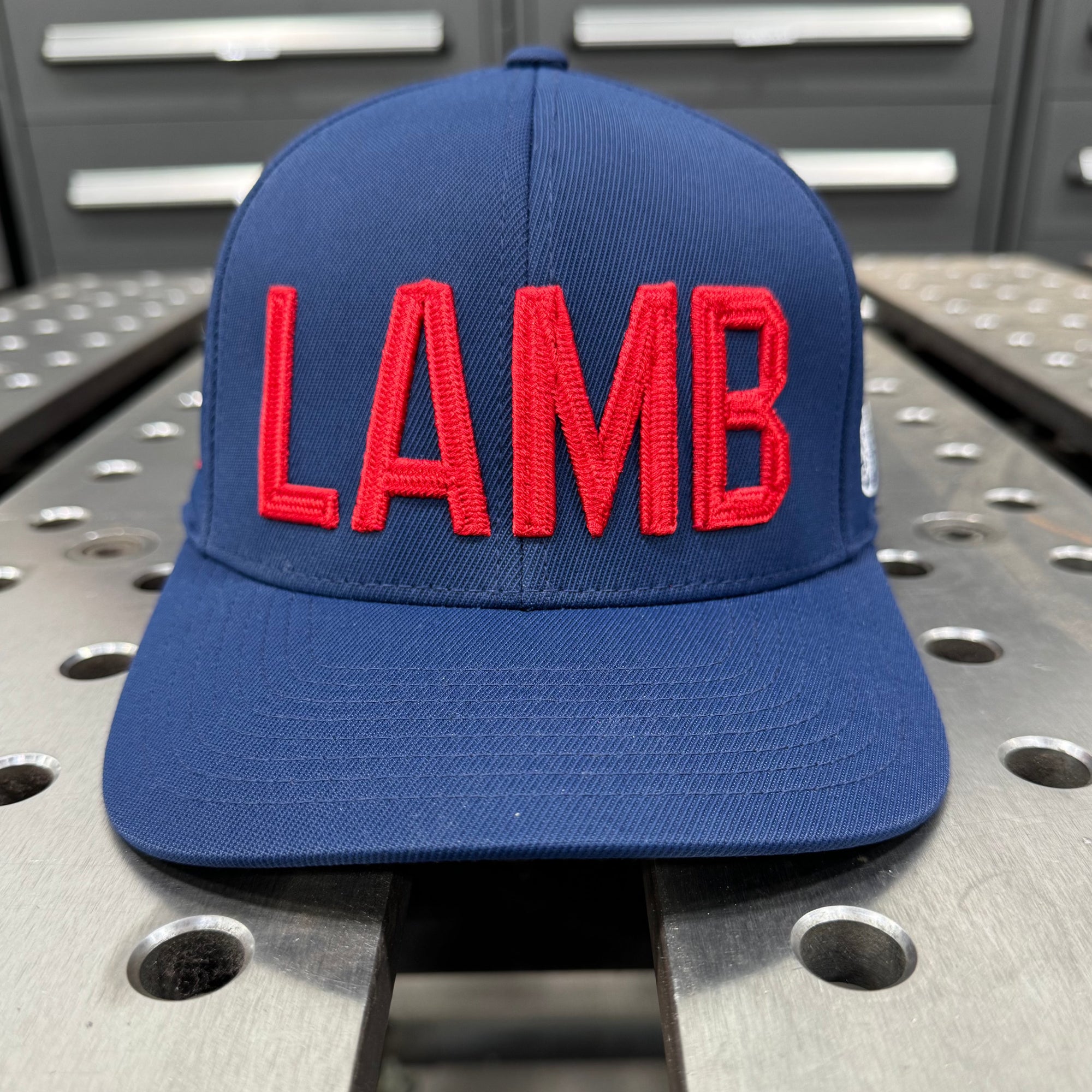 Lamb Crafted X G/Fore Golf Snapback Hat - Navy/Red