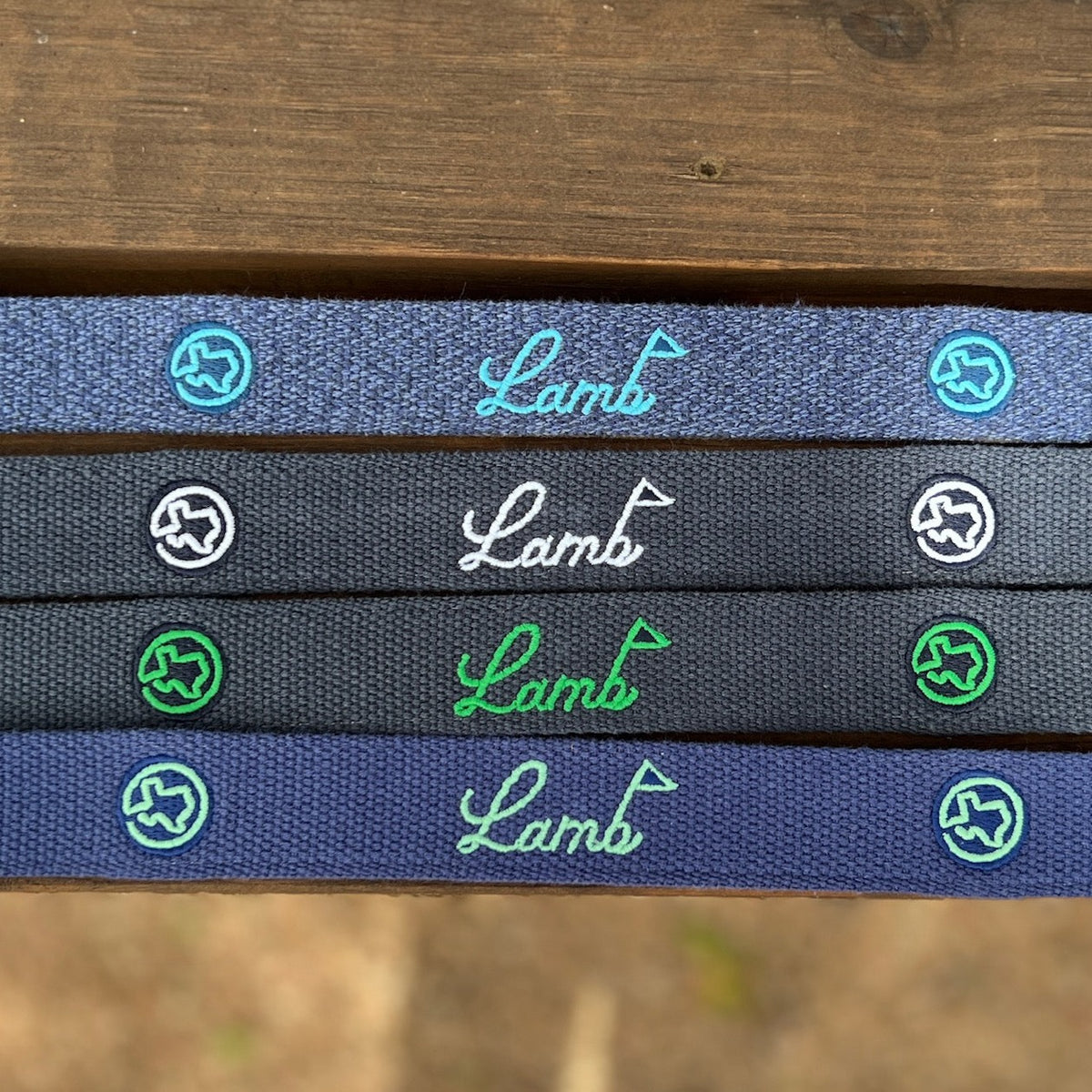 Texas Embroidered Belt