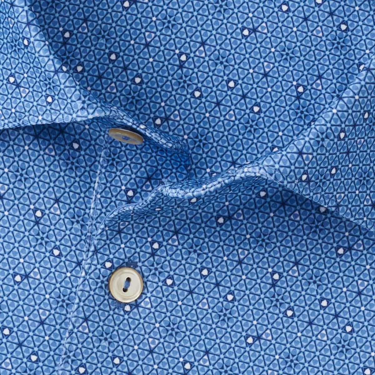 Peter Millar Costanzo Geo Performance Jersey Polo - Evening Tide