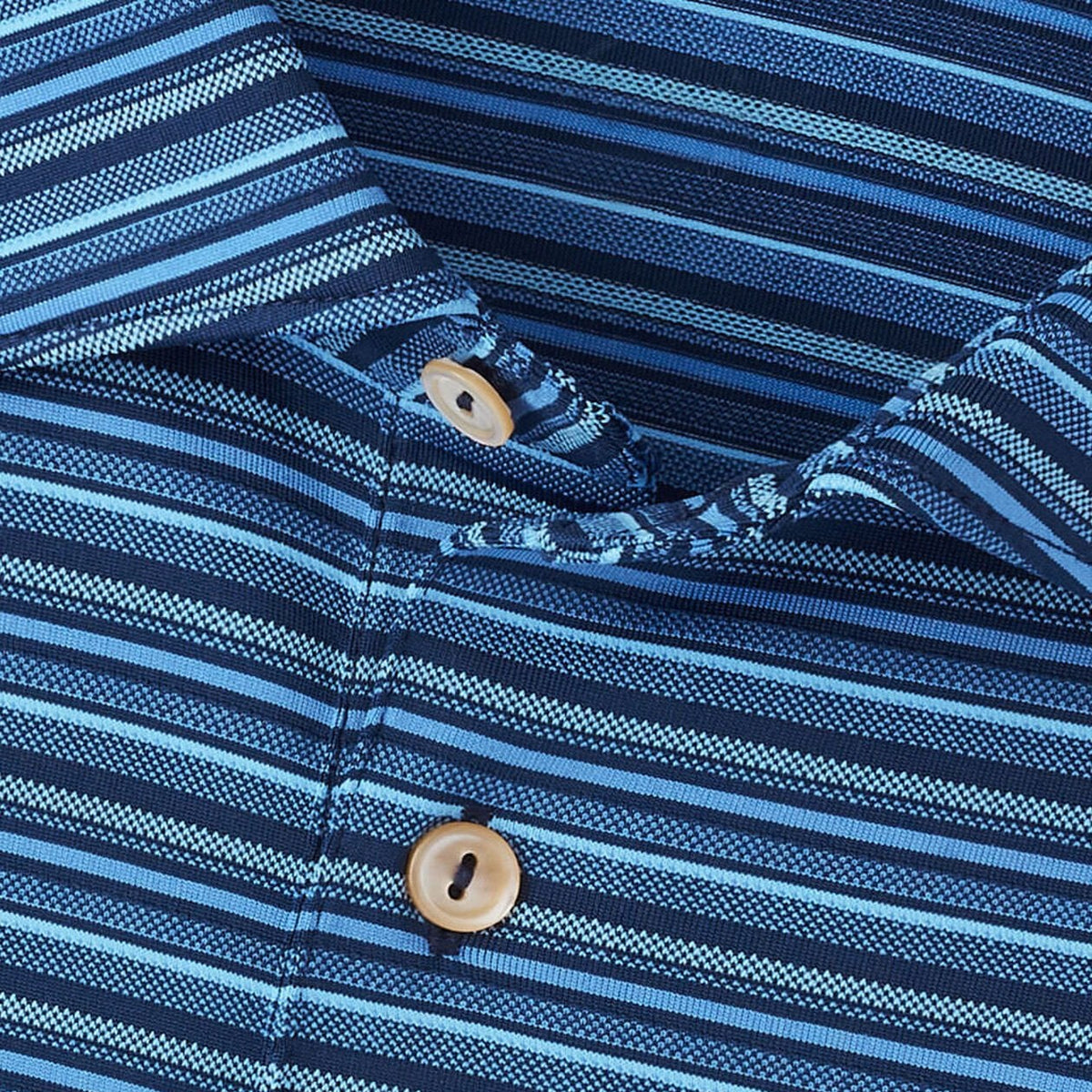 Peter Millar Atrium Performance Jersey Polo - Navy