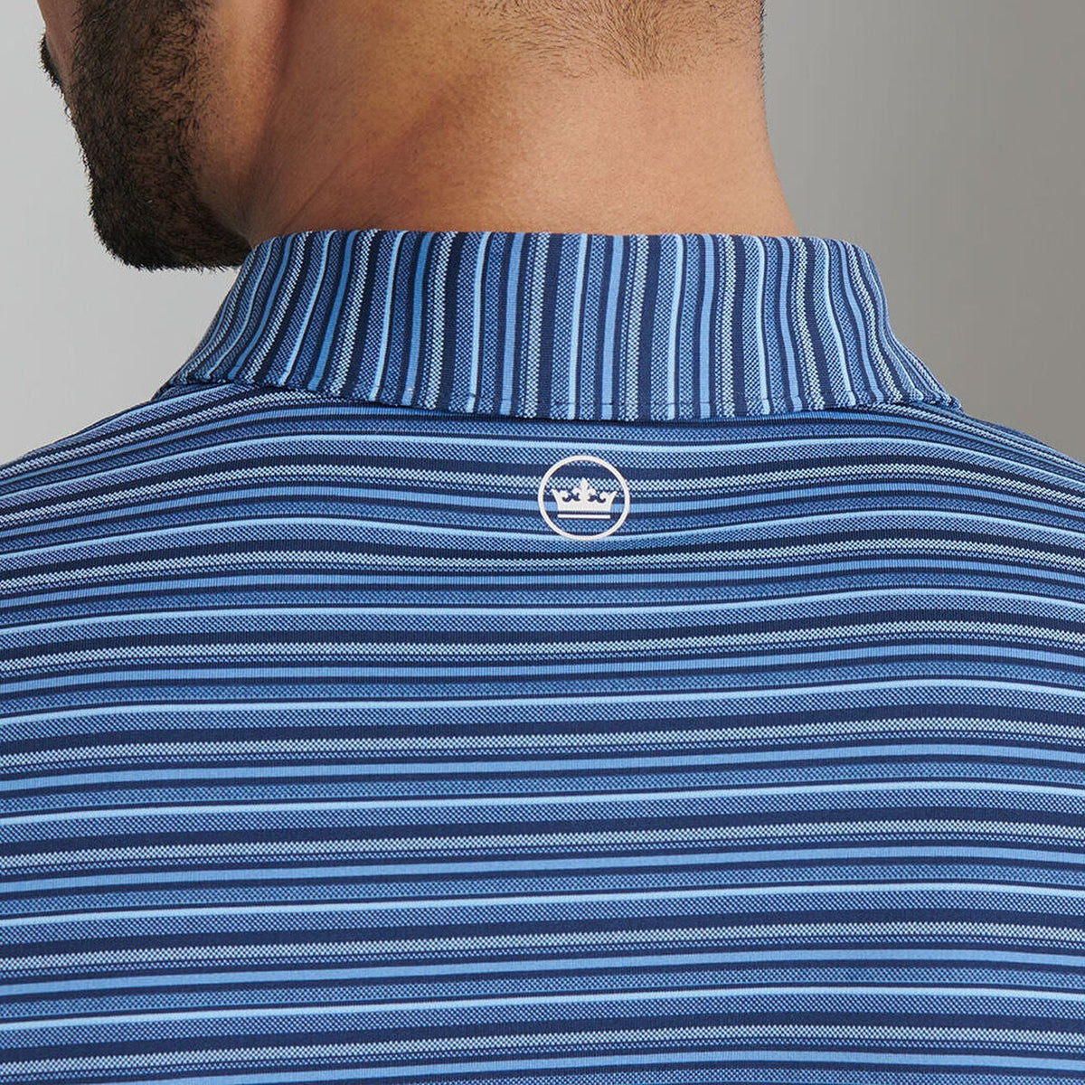 Peter Millar Atrium Performance Jersey Polo - Navy