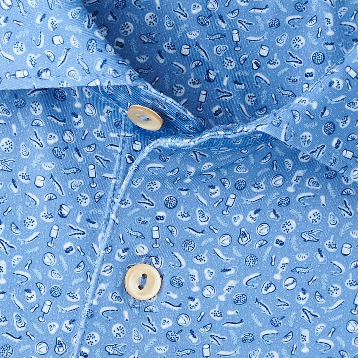 Peter Millar Champagne And Caviar Performance Jersey Polo