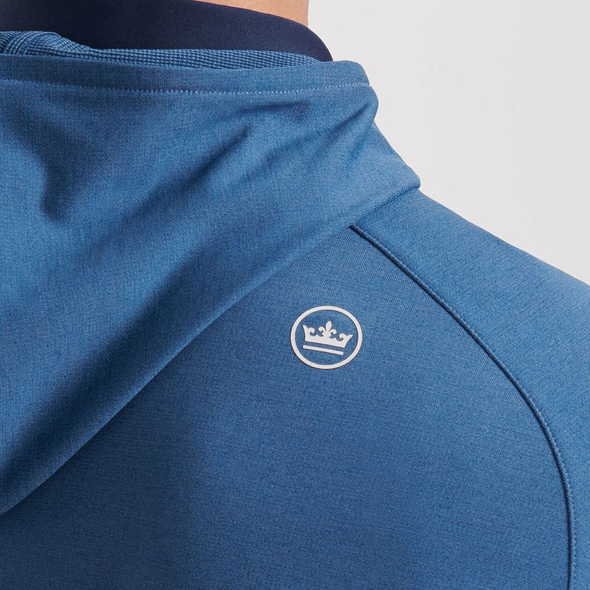Peter Millar Pine Performance Hoodie - Blue Haze