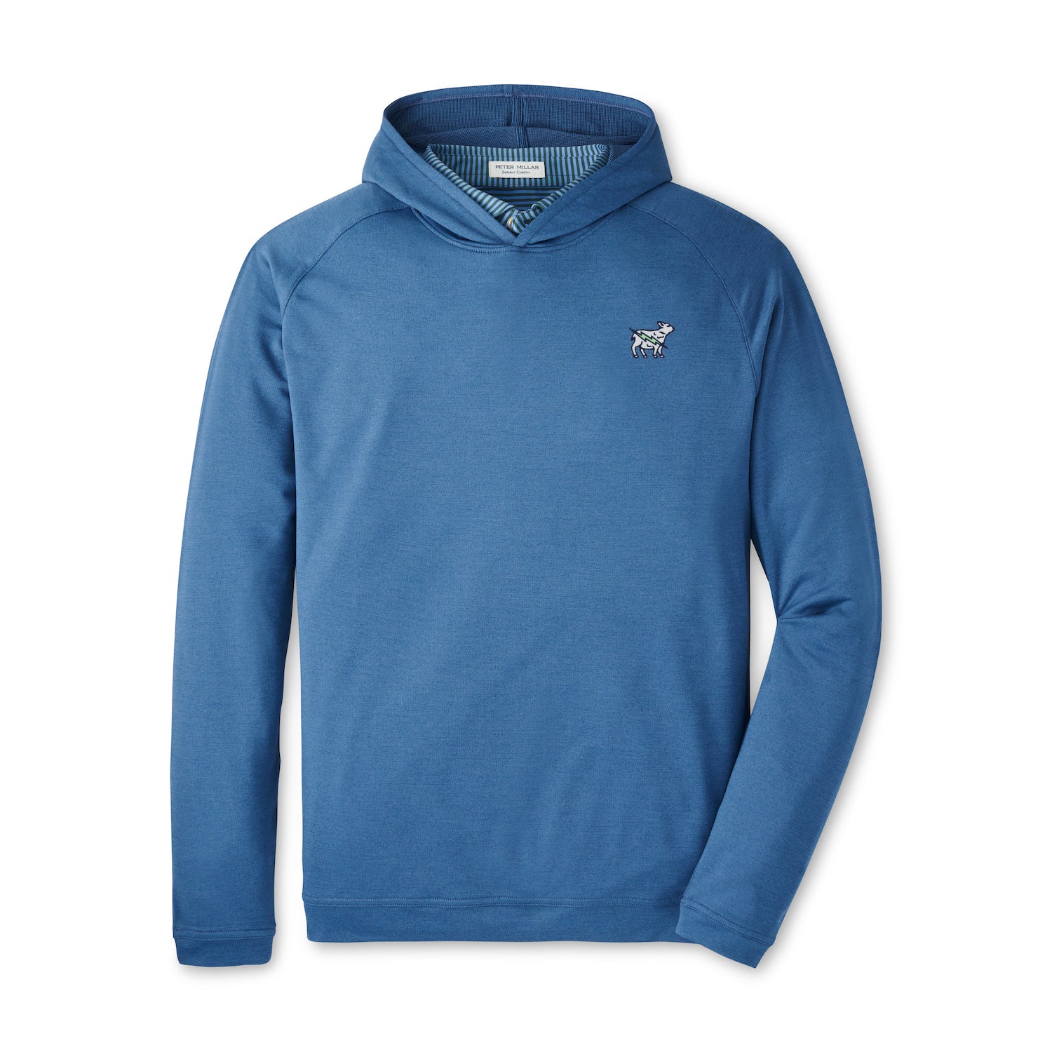 Peter Millar Pine Performance Hoodie - Blue Haze