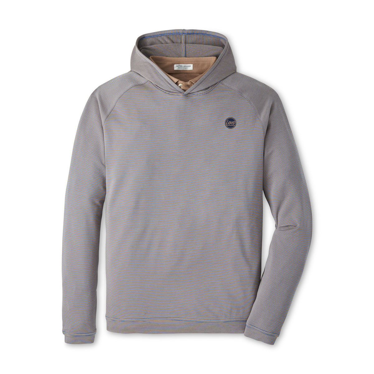 Peter Millar Pine Sugar Stripe Performance Hoodie