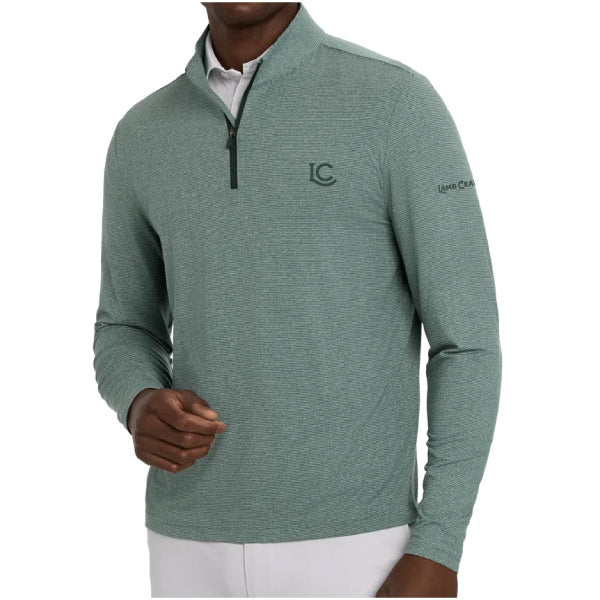 Holderness & Bourne Royce Quarter Zip - Heathered California Spruce