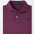 Peter Millar Sawyer Performance Jersey Polo - Merlot/Navy