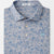 Peter Millar Shadow Stripe Floral Performance Jersey Polo