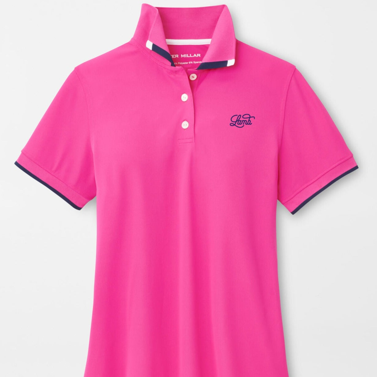 Women's Peter Millar Whitworth Sport Mesh Polo - Pink