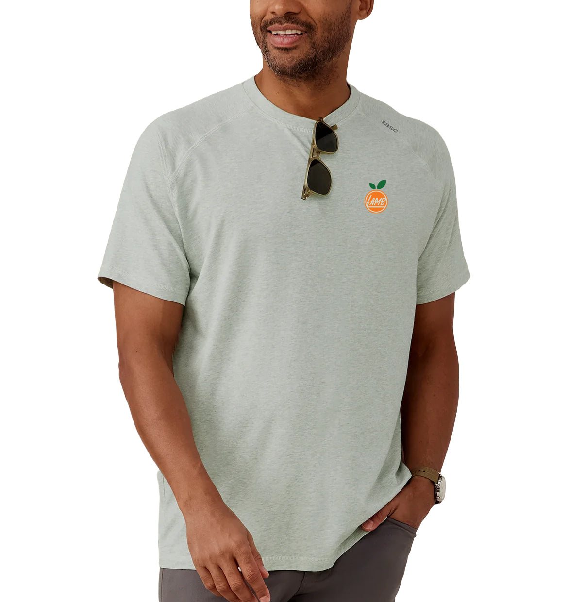 Tasc Carrollton Short Sleeve Fitness T-Shirt - Agave