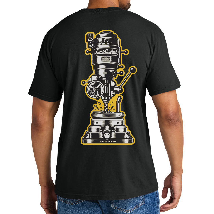 Milling Machine Tee - Black