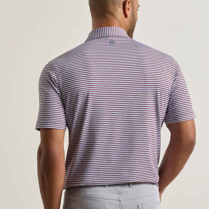 Peter Millar Brooks Performance Jersey Polo - Bordeaux