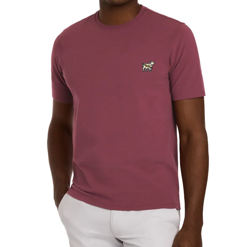 Holderness &amp; Bourne The Mason T-Shirt - Cabernet