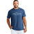 Tasc Carrollton Short Sleeve Fitness T-Shirt - Heather Navy