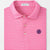 Peter Millar Drum Performance Jersey Polo - Pink Ruby