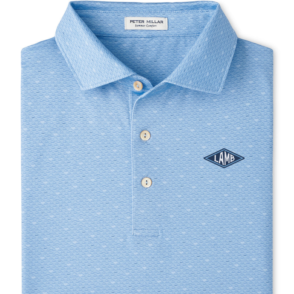Peter Millar Fall Football Performance Jersey Polo - Lamb Crafted Peter Millar Fall Football Performance Jersey Polo - Lamb Crafted