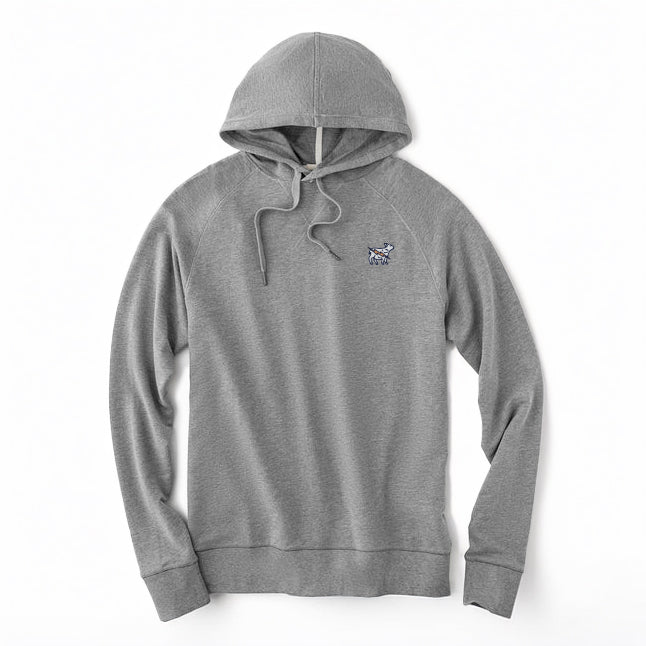 Tasc Varsity French Terry Hoodie - Heather Gray