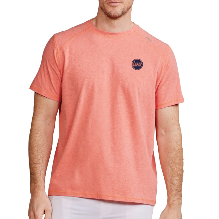 Tasc Carrollton Short Sleeve Fitness T-Shirt - Hibiscus