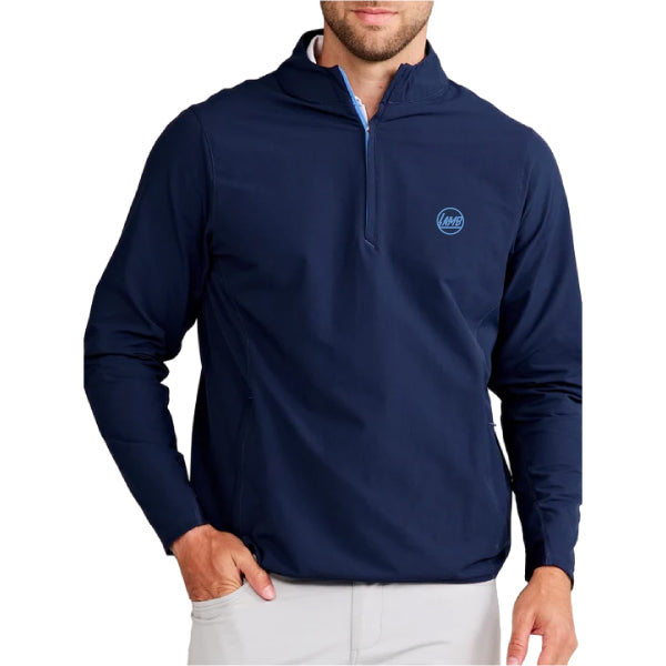 Tasc Monterey Performance Wind Quarter Zip - Navy