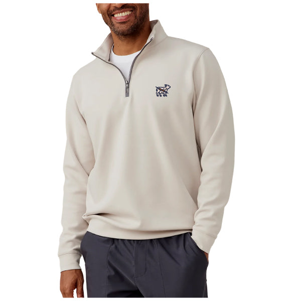 Tasc Highlands Quarter Zip - Oatmeal
