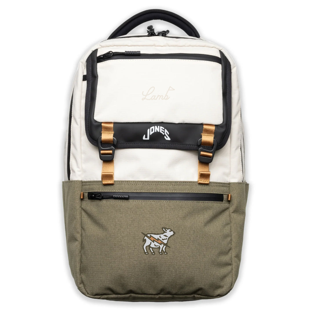 Jones Backpack - Olive/Le Creme