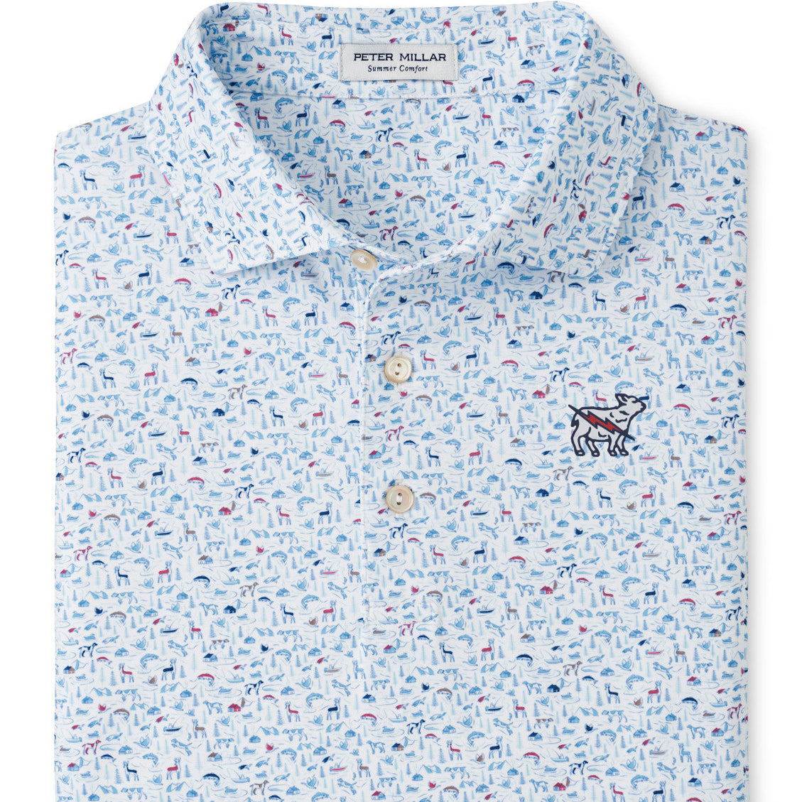 Peter Millar On The Hunt Performance Jersey Polo
