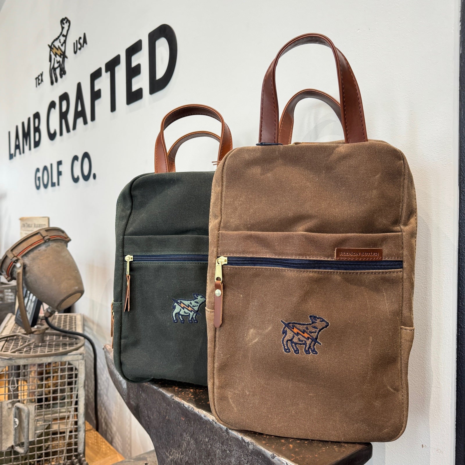 Hudson Sutler Heritage Golf Shoe Bag