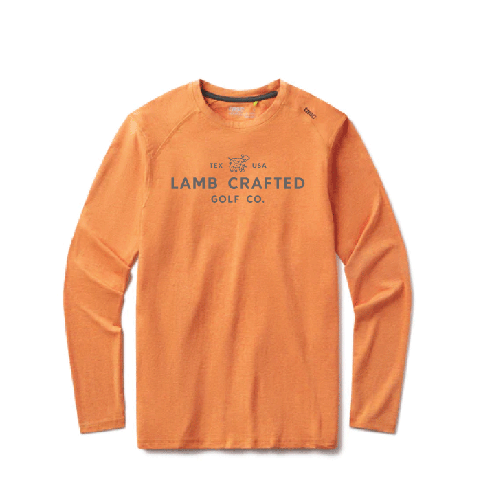 Tasc Carrollton Long Sleeve Fitness T-Shirt - Terra Heather