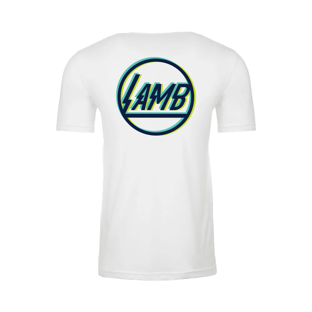 Electric Lamb &amp; Voltage Tee - White