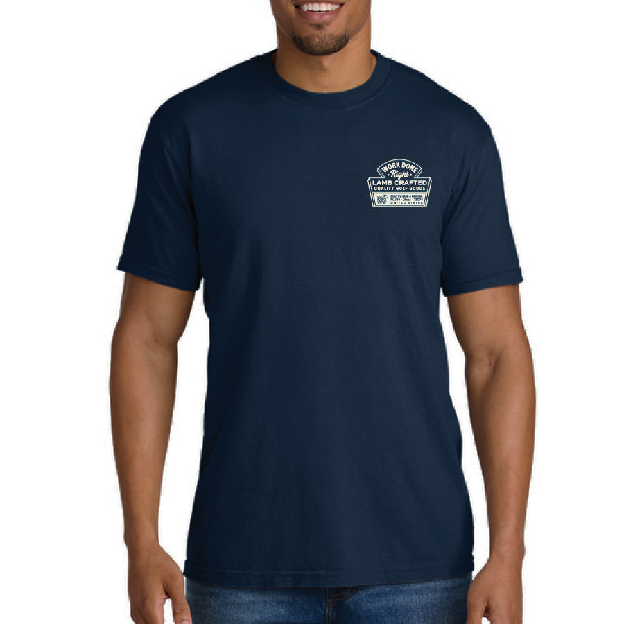 Work Done Right Tee - Navy