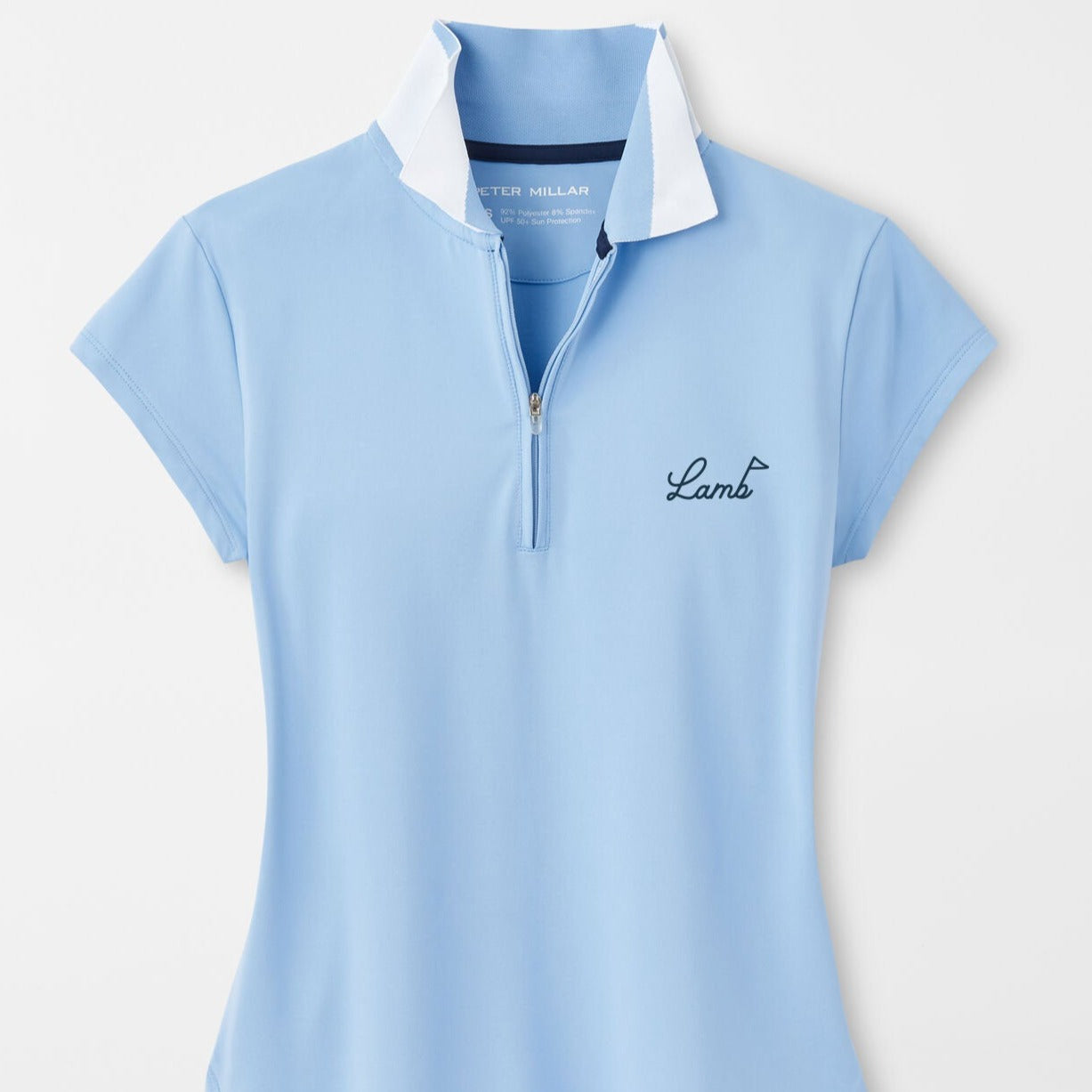 Women's Peter Millar Bianca Cap Sleeve Polo - Cottage Blue