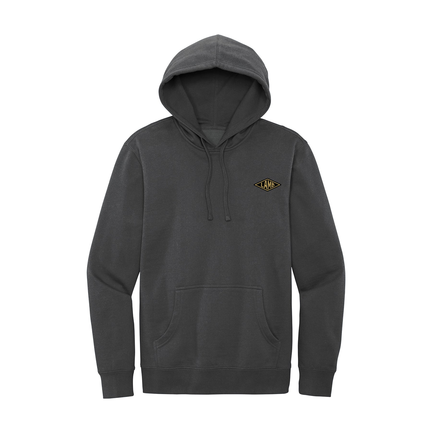 Diamond Lamb Hoodie - Charcoal