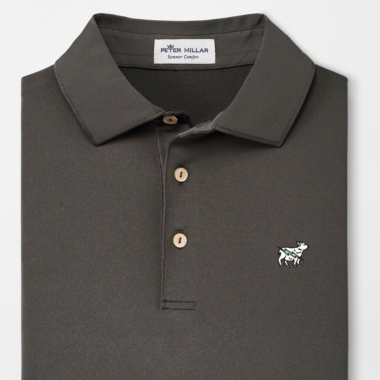 Peter Millar Solid Performance Polo - Iron